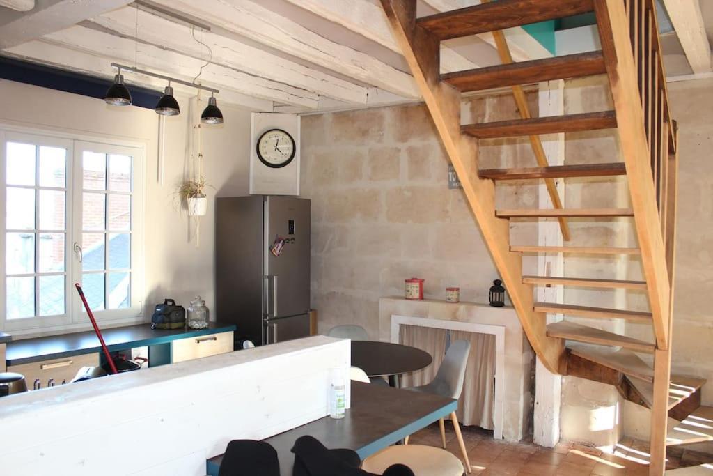 Charmant Duplex Rue Colbert Lägenhet Tours Exteriör bild