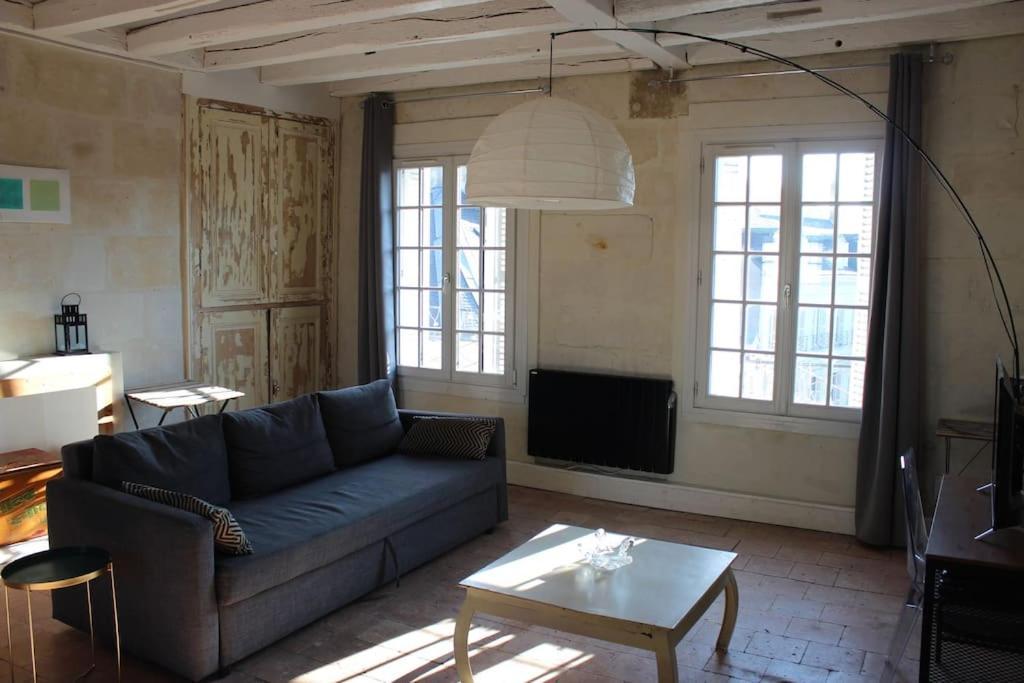 Charmant Duplex Rue Colbert Lägenhet Tours Exteriör bild