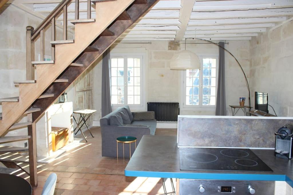 Charmant Duplex Rue Colbert Lägenhet Tours Exteriör bild